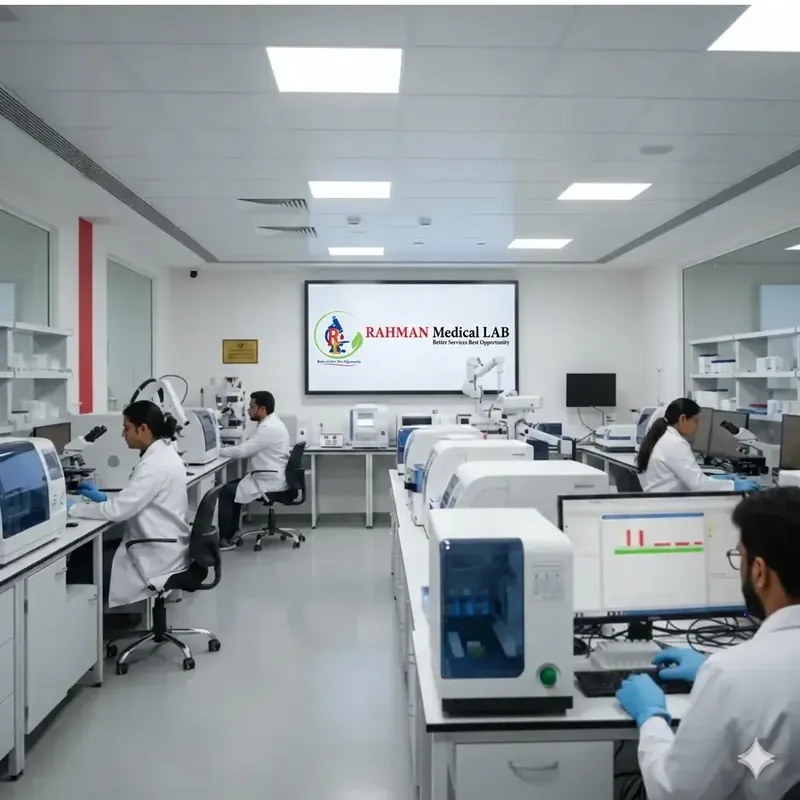 Inno Diagnostic Lab — main laboratory with modern analyzers