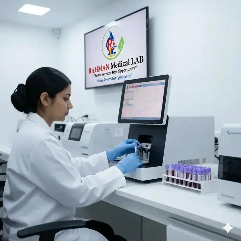 CBC analyzer with sample tubes