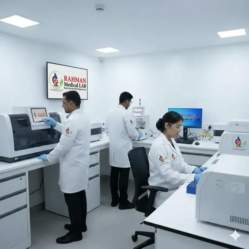 Inside Inno Diagnostic Lab — modern diagnostic equipment and trained staff