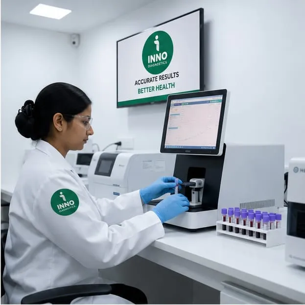 Inno Diagnostic Lab — main laboratory with modern analyzers